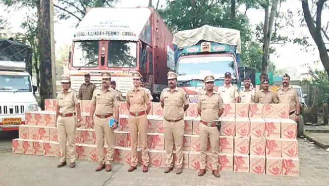 इगतपुरी: कंटेनर व बिअर बॉक्स लूटमार टोळीतील 10 आरोपीच्या पोलिसांनी आवळल्या मुसक्या.