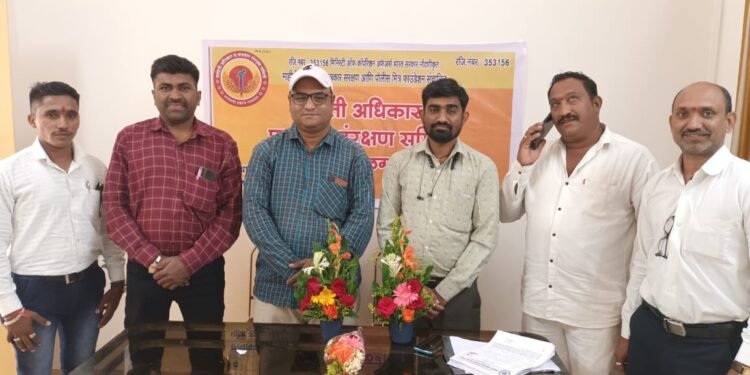 माहिती अधिकार व पत्रकार संरक्षण समितीची बैठक एरंडोल येथे संपन्न.