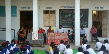 जनता हायस्कूल (डेपो शाखा) बल्लारपूर येथे पालक शिक्षक सभा संपन्न.