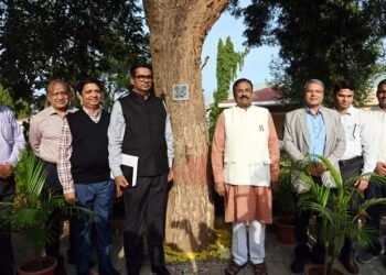आता वृक्षच देईल स्वत:बद्दलची माहिती वन मंत्र्यांच्या हस्ते झाडा वरील ‘क्यूआर कोडचे’ लोकार्पण.