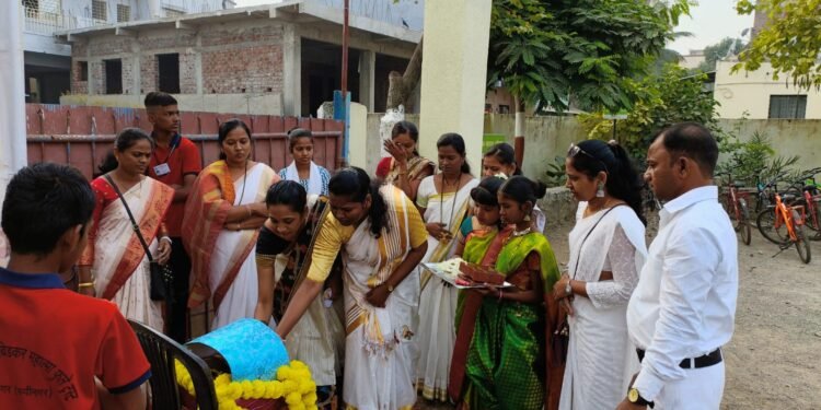 डॉ. बाबासाहेब आंबेडकर म. फुले ट्रस्टचे, ज्ञानप्रभात विद्या मंदिर व विद्यालय, सह्योगनगर ,पिंपरी चिंचवड येथे आज संविधान दिवस साजरा करण्यात आला.
