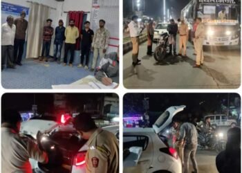 वर्धा: 7 अवैध दारू विक्रेत्यावर वर्धा पोलीसांची कारवाई, अवैध दारू तस्करामध्ये दहशत.