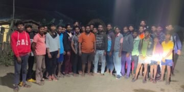 राजाराम येथे हनुमान मंदिर आवारात आज बजरंग दल कार्यकारिन समिती गठीत.