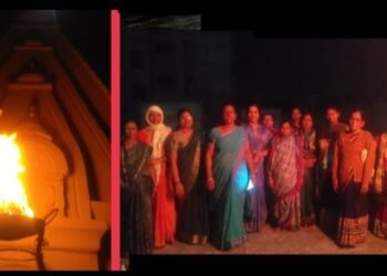 सावनेर येथील साई मंदिरात त्रिपुरी पौर्णिमा भक्ती भावाने साजरी.