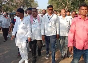 नाशिक: काँग्रेस नेते राहुल गांधी यांच्या भारत जोडो पदयात्रेचे नाशिक जिल्ह्यातील हजारो कार्यकर्ते सहभागी.