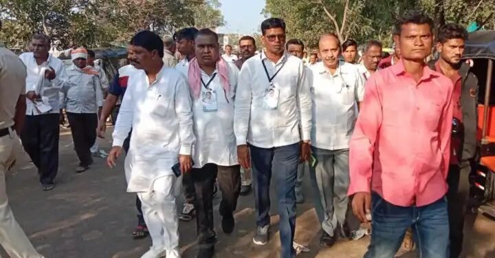 नाशिक: काँग्रेस नेते राहुल गांधी यांच्या भारत जोडो पदयात्रेचे नाशिक जिल्ह्यातील हजारो कार्यकर्ते सहभागी.