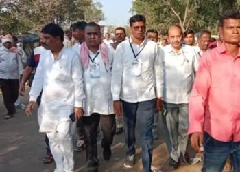 नाशिक: काँग्रेस नेते राहुल गांधी यांच्या भारत जोडो पदयात्रेचे नाशिक जिल्ह्यातील हजारो कार्यकर्ते सहभागी.