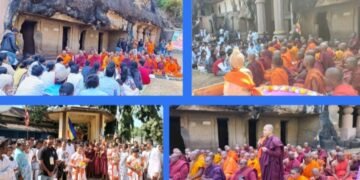 जुन्नर येथे प्रथम लेणी निवासी श्रामणेर शिबिर मोठ्या उत्साहपूर्ण वातावरणात संपन्न. हजारोच्या संख्येने नागरिकांची उपस्थिती.