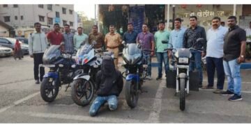 मौज-मजा करण्यासाठी महागडया मोटारसायकलची चोरी करणा-या सराईतास अटक दत्तवाडी पोलीसांची कारवाई