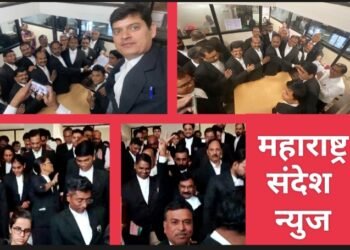 नागपूर जिल्हा वकील संघाच्या अध्यक्ष पदासाठी ॲड. रोशन रामदास बागडे यांचा नामांकन अर्ज दाखल.