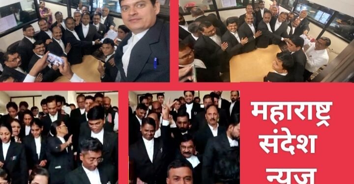 नागपूर जिल्हा वकील संघाच्या अध्यक्ष पदासाठी ॲड. रोशन रामदास बागडे यांचा नामांकन अर्ज दाखल.