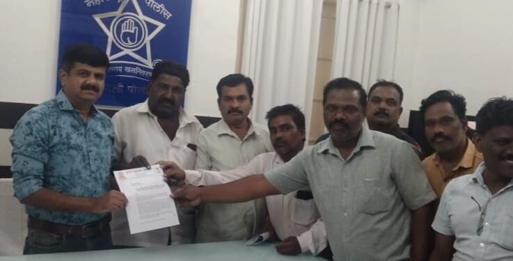 पनवेलच्या जगदीश गायकवाड यांच्यावर कायदेशीर गुन्हे दाखल करा. वंचित बहुजन आघाडी सांगली जिल्हा दक्षिणची मागणी.