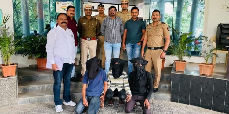 ए.टि.एम. फोडण्याचा प्रयत्न करणारे हिजवडी पोलीसांनी केले अटक – हिंजवडी पोलीस पथकाची कामगीरी