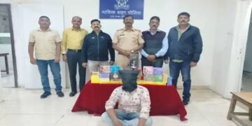 नाशिक पानटपरीत हुक्का पॉट, फ्लेवर, ई- सिगारेटचा मोठ्या साठा जप्त, गुन्हे शाखा युनिट 1 च्या पथकाची कारवाई.