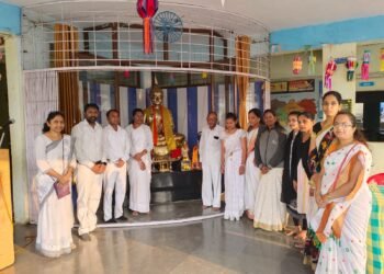 सर्वसमावेशक डॉ.बाबासाहेब आंबेडकर यांना महापरिनिर्वाण दिनानिमित्त ज्ञानप्रभात शाळेतर्फे विनम्र अभिवादन