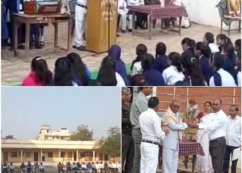 जी.बी.एम.एम.हायस्कुल हिंगणघाट येथे डॉ. बाबासाहेब आंबेडकर यांच्या महापरिनिर्वाण दिनी शाळेचा माजी विद्यार्थी आंबेडकरवादी प्रचारक बापूरावजी जनबंधू यांचा सम्मान.