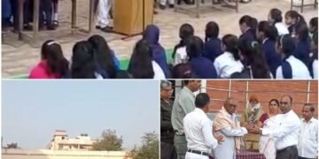 जी.बी.एम.एम.हायस्कुल हिंगणघाट येथे डॉ. बाबासाहेब आंबेडकर यांच्या महापरिनिर्वाण दिनी शाळेचा माजी विद्यार्थी आंबेडकरवादी प्रचारक बापूरावजी जनबंधू यांचा सम्मान.