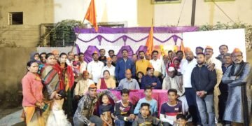 हिंगणघाट: दत्त मंदिर वॉर्ड परिसरात श्री संताजी जगनाडे महाराज यांची जयंती उत्साहात साजरी.