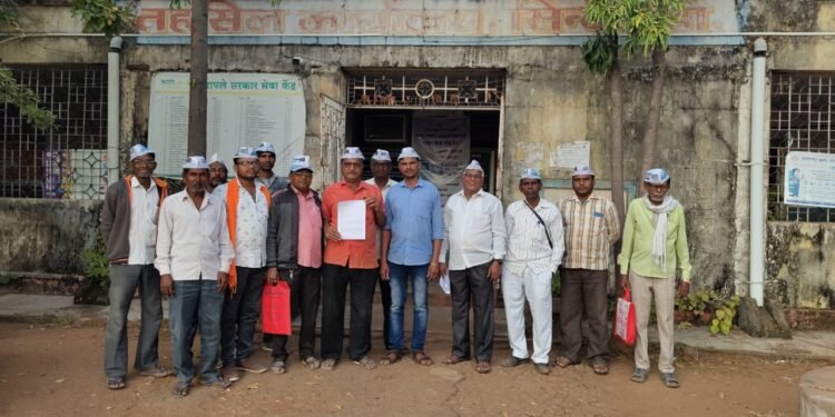 सिंदेवाही: जनतेच्या प्रश्नांकडे शिंदे फडणवीस सरकारचे दुर्लक्ष: आम आदमी पार्टीचा आरोप