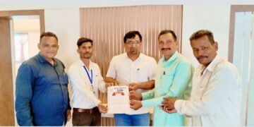 विशाल गोरे यांचा पोलीस मित्र संघ महाराष्ट्र राज्य तर्फे सन्मान पत्र देऊन सन्मानित.