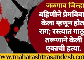 बहिणीने प्रेमविवाह केला म्हणून होता राग; रस्‍त्‍यात गाठून तरूणाने केली बहिणीच्या सासऱ्याची हत्‍या.