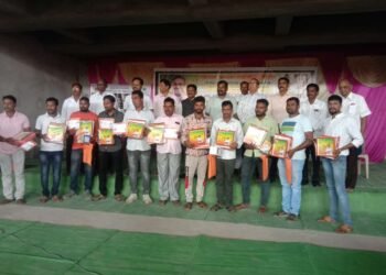 संतनगरी धाबा येथे भव्य नेत्रचिकीत्सा आणी रक्तदान शिबीर तथा विविध उपक्रमातून अमरभाऊ बोडलावार यांचा वाढदिवस साजरा.