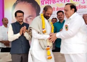 लोकनेते स्वर्गीय प्रभाकरराव मामूलकर यांच्या जयंतीनिमित्य पुतळ्याचे व प्रेरणा स्थळाचे लोकार्पण सोहळा संपन्न.