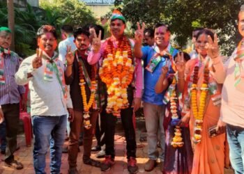 विरूर ग्रामपंचायत वर येथे काग्रेसचा झेंडा, सरपंचासह 7 जागेवर बहुमतांनी विजय.