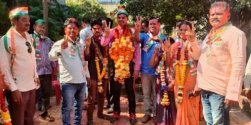 विरूर ग्रामपंचायत वर येथे काग्रेसचा झेंडा, सरपंचासह 7 जागेवर बहुमतांनी विजय.