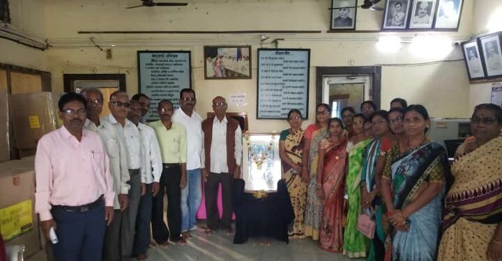 भारतीय बौद्ध महासभा राजुरा तालुक्याच्या वतीने समाज सुधारक संत गाडगेबाबा यांना विनम्र अभिवादन..