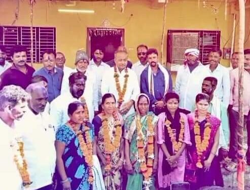 काचनगाव ग्रामपंचायत निवडणुकीमध्ये राष्ट्रवादी काँग्रेसच्या एक हाती विजय, सरपंचा सह संपूर्ण पॅनल आले निवडून.