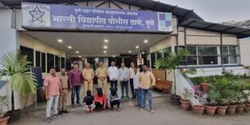 खुनाच्या गुन्हयाचा भारती विद्यापीठ पोलीसांनी केला उलगडा