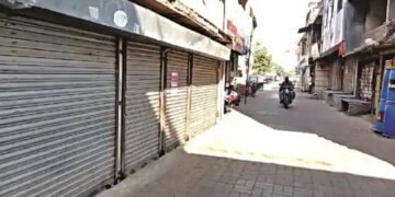 झारखंड राज्यातील जैन तीर्थ सम्मेद शिखरजीला पर्यटन क्षेत्र जाहीर केल्या मुळे जैन धर्मीयांचे आश्वी बुद्रुक बंद आंदोलन.