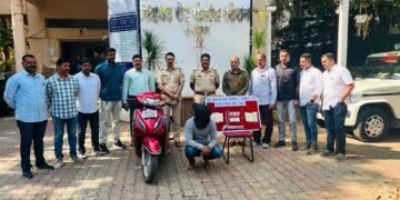 सिंहगड रोड पोलीसांनी दिवसा घरफोडया करणा-या चोरटयाच्या आवळल्या मुसक्या