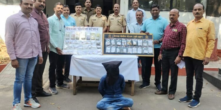 घरफोडी करणा-या आरोपीच्या येरवडा तपास पथकाने २४ तासात मुसक्या आवळून २७ लाख ५० हजाराचा ऐवज केला जप्त