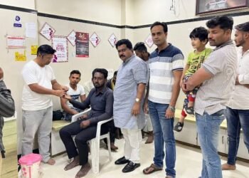 पाचोरा कॉंग्रेसने स्थापना दिनी राबविलेल्या अभिनव उपक्रमाला उत्स्फूर्त प्रतिसाद.