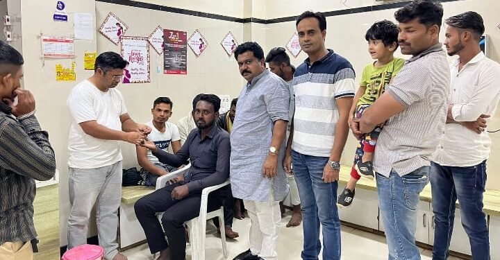 पाचोरा कॉंग्रेसने स्थापना दिनी राबविलेल्या अभिनव उपक्रमाला उत्स्फूर्त प्रतिसाद.