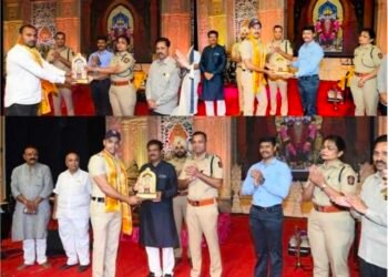 श्रीमंत दगडूशेठ हलवाई गणपती दत्त मंदिर ट्रस्टच्या वतीने गुन्हे शाखेतील अंमलदारांचा उत्कृष्ठ कामगिरी बद्दल सत्कार….