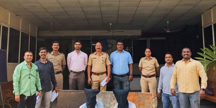 बिल्डींगचे बांधकामाच्या लोखंडी प्लेटा चोरी करणारे टोळीचा भारती विद्यापीठ पोलीसांकडुन पर्दाफाश