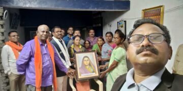 वर्धा जिल्हातील धोत्रा रेल्वे, सालोड, हिरापूर येथे क्रांतीज्योती सावित्रीबाई फुले जयंती साजरी.