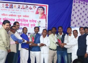 संबुद्ध पंचशील युवा मंडळ व रमाई महिला मंडळ गोवरी कडून तक्षशिला बुध्द विहार येथे एकलनृत्य स्पर्धेचे बक्षीस वितरण संपन्न.