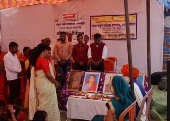 क्रांतीज्योती सावित्रीबाई फुले यांच्या जयंती निमित्त साखरवाही येथे महिला शेतकरी मेळाव्याचे आयोजन.