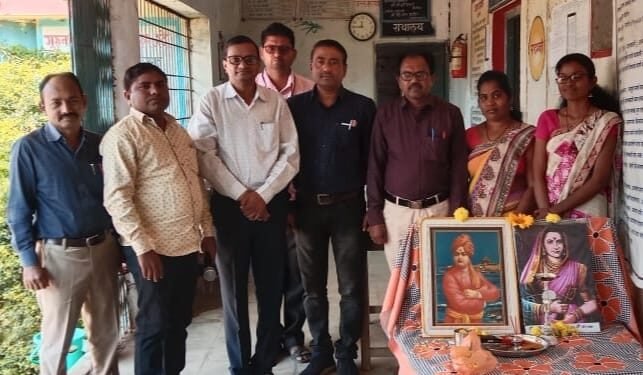 गुरुनानक विद्यालय विरूर येथे राजमाता जिजाऊ आणि युगपुरुष स्वामी विवेकानंद यांची जयंती सोहळा संपन्न.