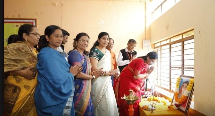 एस एस एम एम महाविद्यालय पाचोरा येथे राजमाता माॅसाहेब जिजाऊ जयंती उत्सहात संपन्न.