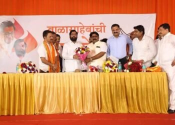 विक्रोळी विधानसभा मतदारसंघातील ठाकरे गटातील अनेक पदाधिकाऱ्यांचा शिवसेना (शिंदे) गटात मध्ये जाहीर प्रवेश.