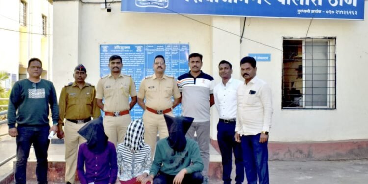 दाम्पत्यावर खुनी हल्ला करणारे मारेकरी शिवाजीनगर पोलीसांकडून २४ तासात जेरबंद