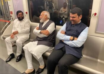 पंतप्रधान नरेंद्र मोदी यांच्या हस्ते मुंबईमेट्रोच्या मेट्रो लाईन २ अ आणि मेट्रो लाईन ७ चे उद्घाटन.