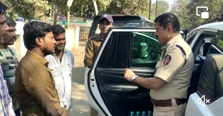 राहुल तू कुठे आहेस थांब मी तिथे येतो पोलीस आयुक्त राजेंद्र माने यांच्या आपुलकी माया आणि प्रेमाने जिंकल सर्वाची मने.