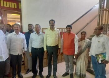 भाजप, बाळासाहेबांची शिवसेना, आरपीआय शिक्षक संघाचे अधिकृत उमेदवार ज्ञानेश्वर बारकु म्हात्रे यांच्या प्रचारार्थ बैठक संपन्न.