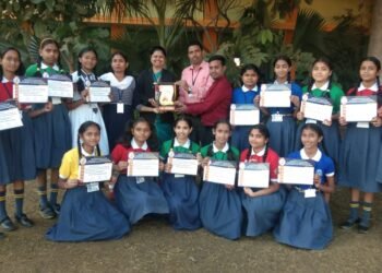 विदर्भ स्तरीय नृत्य स्पर्धेत राजुरा येथील इन्फंट कॉन्व्हेंट प्रथम.